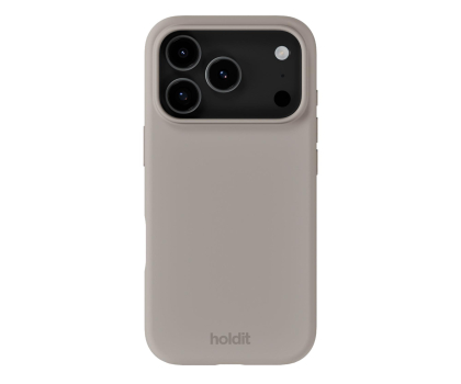 Etui do telefonów Holdit Silicone Case iPhone 17 Pro Max Taupe